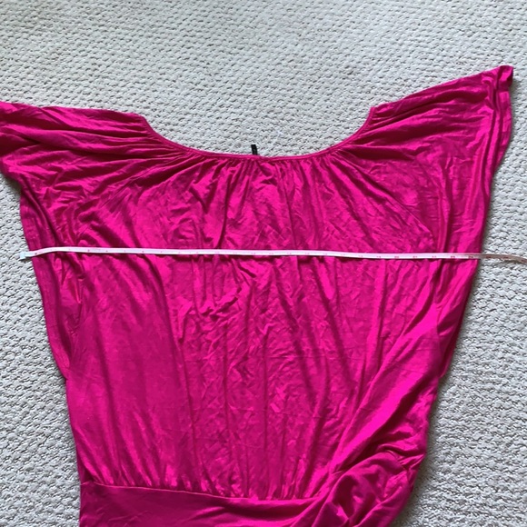 NEW fuchsia off shoulder top XL - Picture 12 of 15